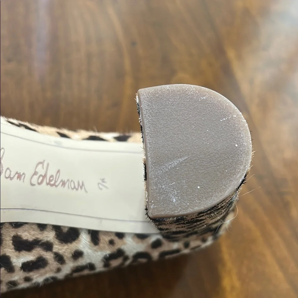 Sam Edelman Brown and Tan Heels - Picture 8 of 9